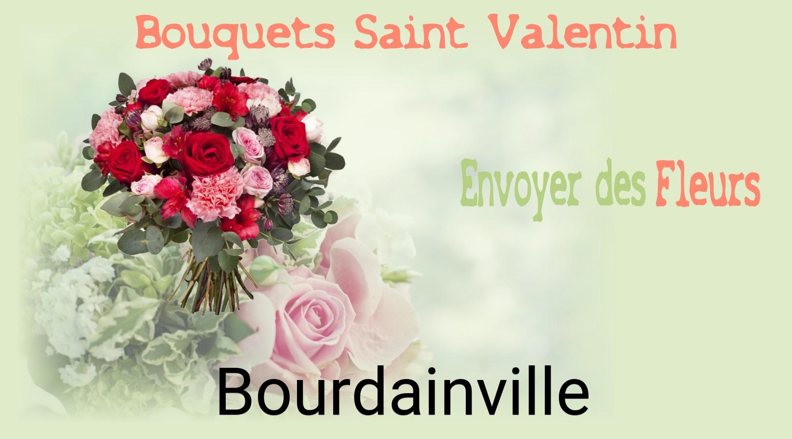 Roses de Saint-Valentin livrées à Bourdainville
